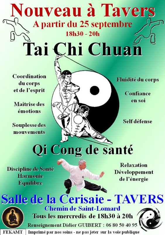 Tai Chi Chuan Tavers — séance pratique