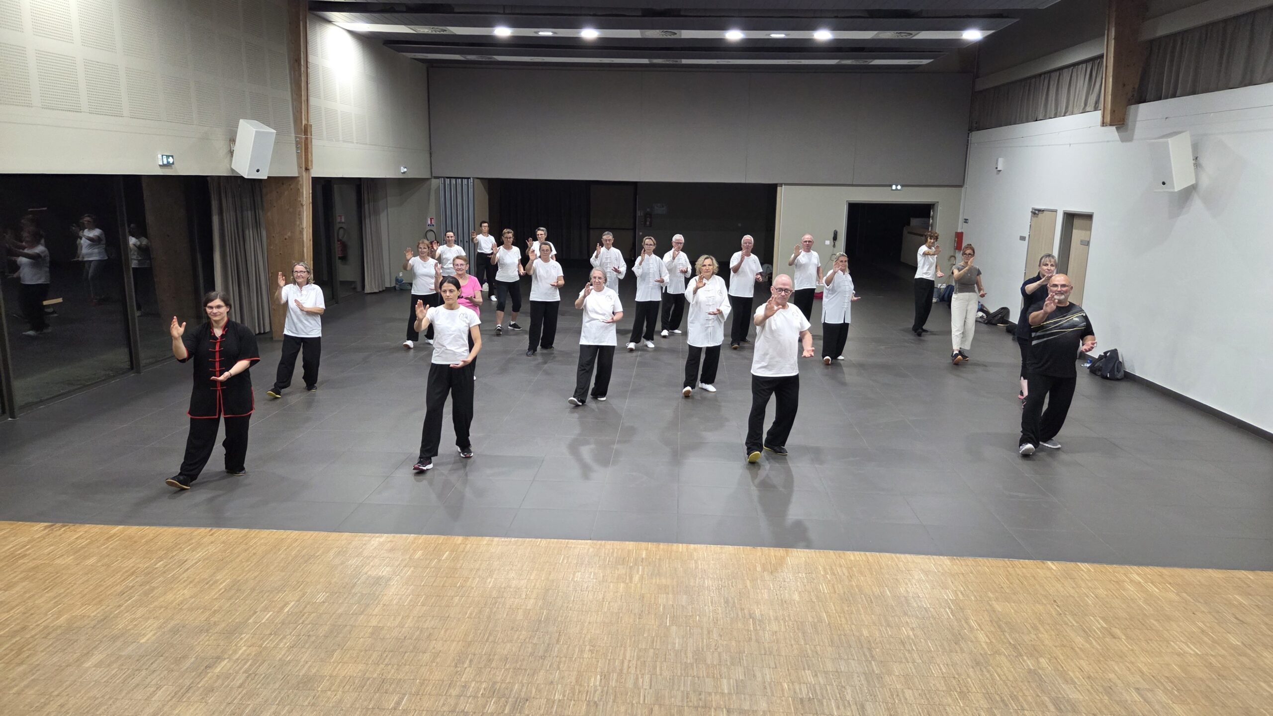 Reprise des cours à la Salle de la Cerisaie - Tavers