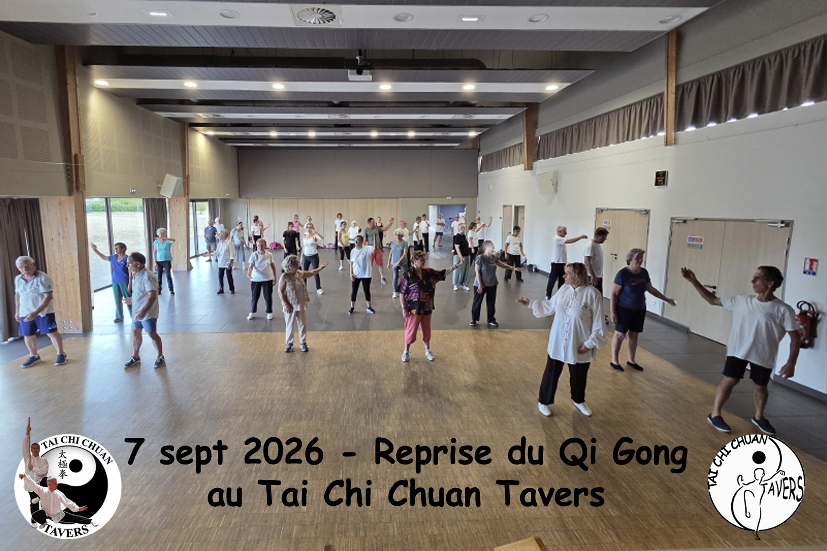 Reprise du Qi Gong au Tai Chi Chuan Tavers · 7 septembre 2026