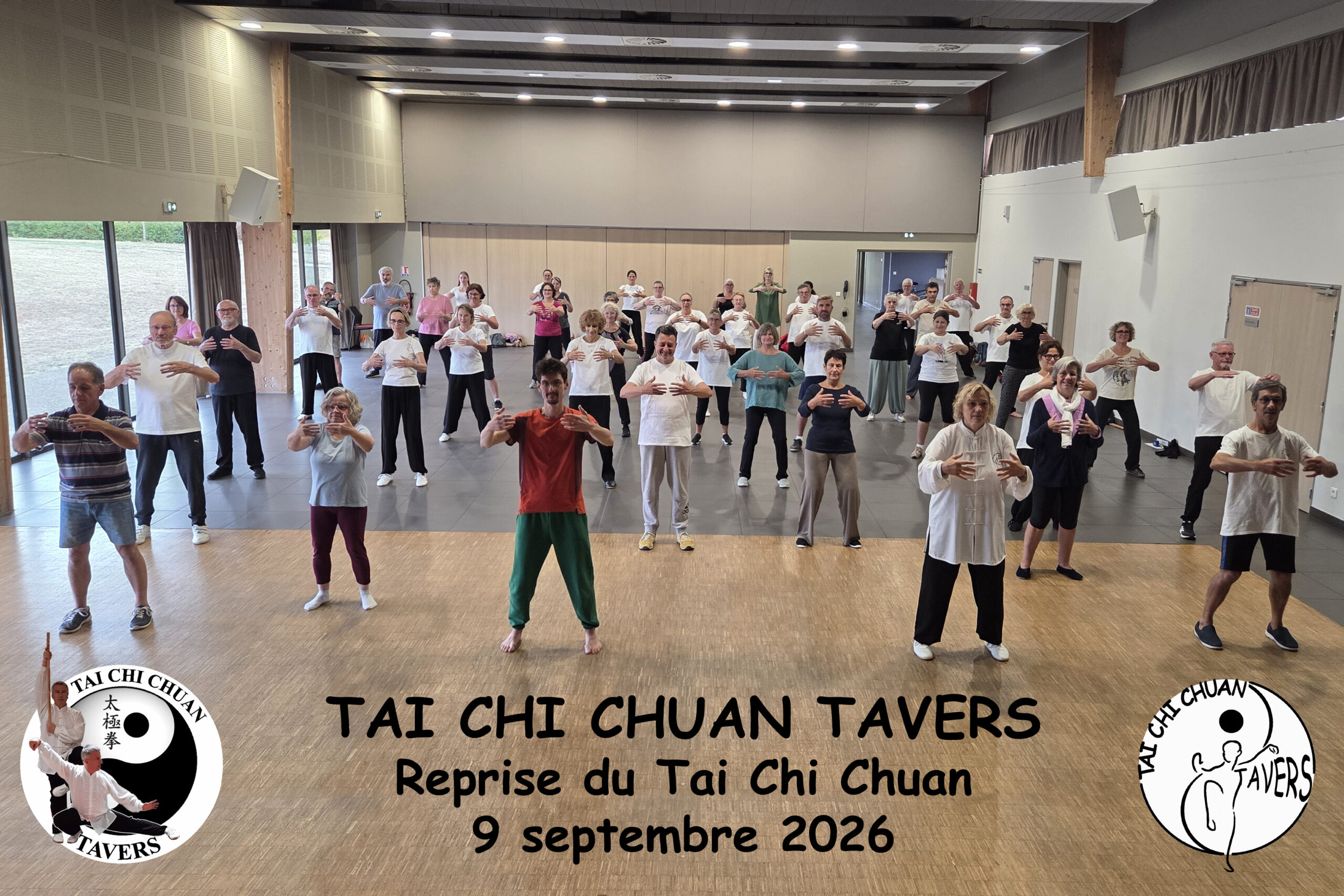 Reprise du Tai Chi Chuan à Tavers · 9 septembre 2026