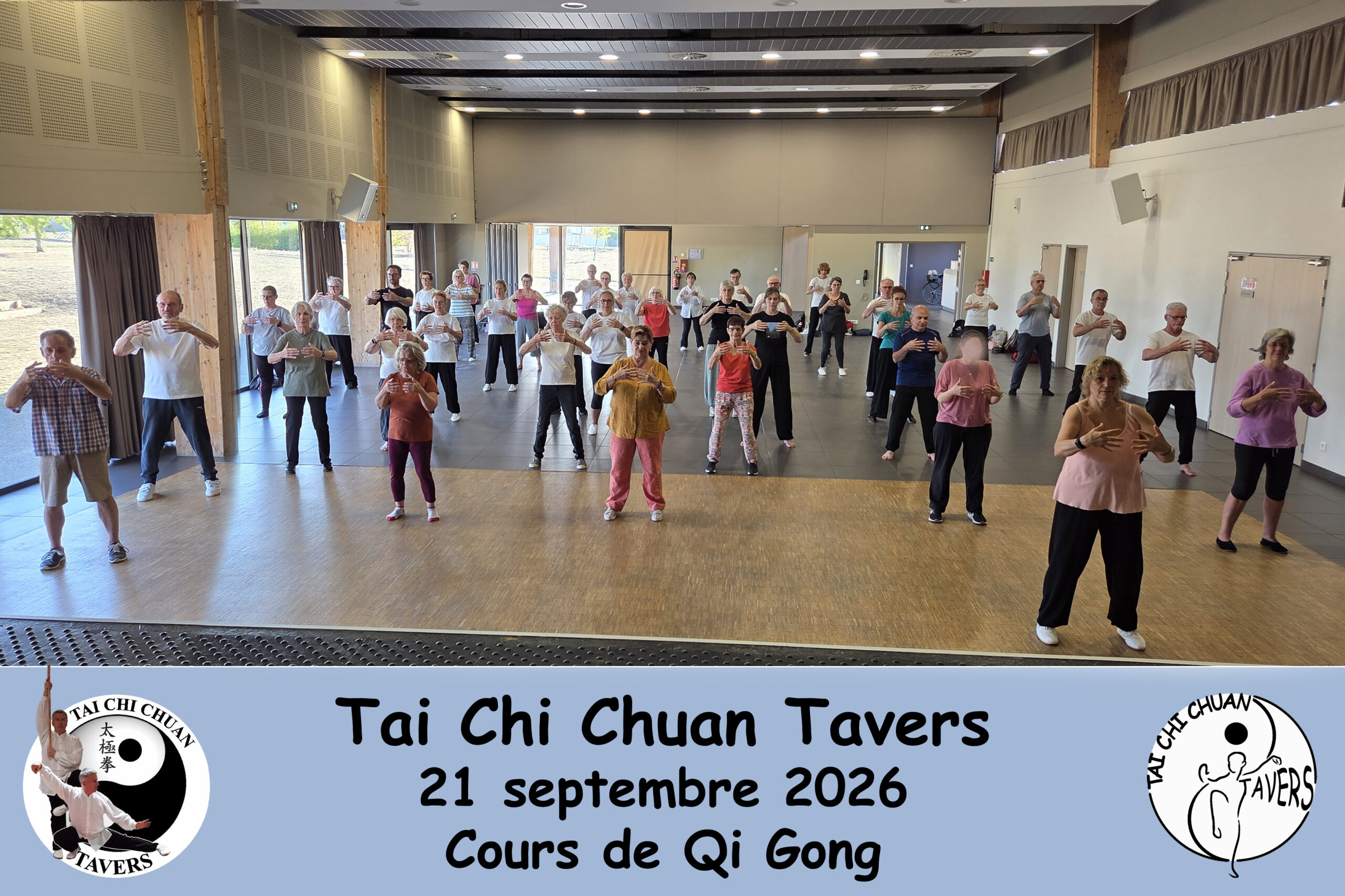 Cours de Qi Gong au Tai Chi Chuan Tavers · 21 septembre 2026