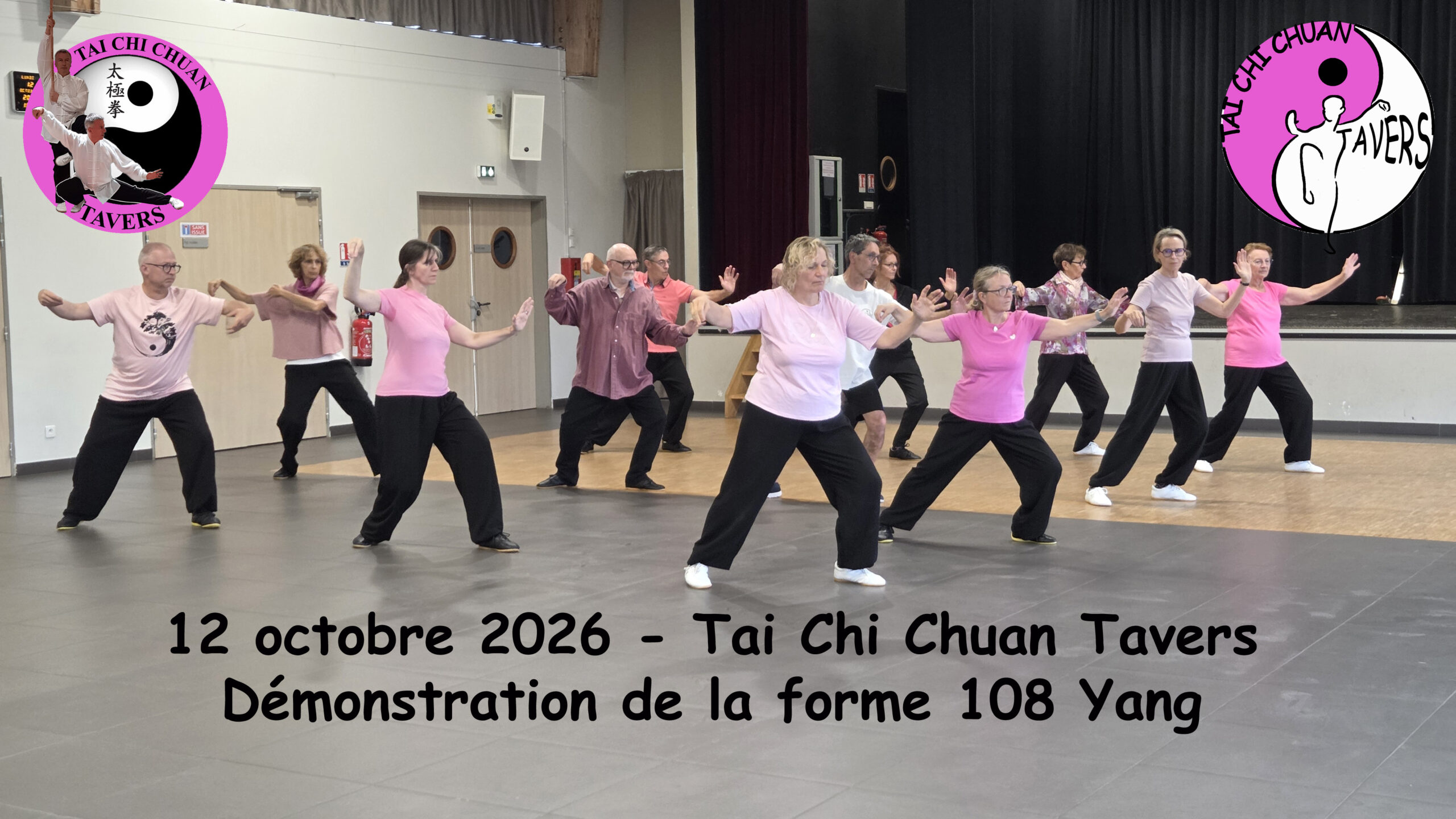 Démonstration de la forme 108 Yang · 12 octobre 2026