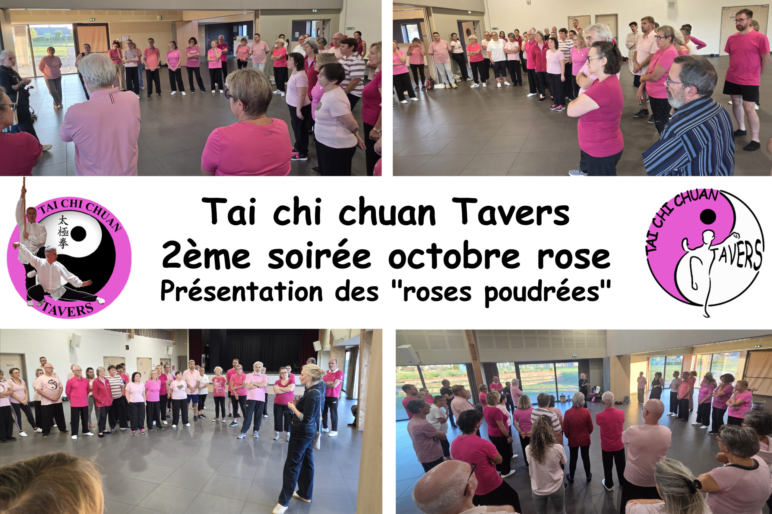 2ème soirée Octobre Rose — présentation des roses poudrées · 14 octobre 2026